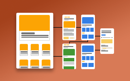 Key wireframe or IA artifact